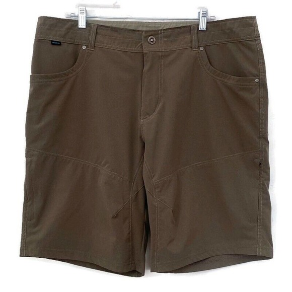 Kuhl Shorts Kuhl Silencr Kargo Brown Ripstop Cargo Shorts Zip